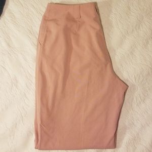 Mauve Out of My Way Slacks